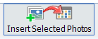 4. Insert Selected Photos Button