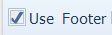 1. Use  Footer Checkbox