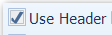2. Use Header Checkbox