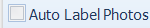 2. Photo Label Checkbox