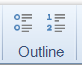 4.  Outline Bullets & Numbering